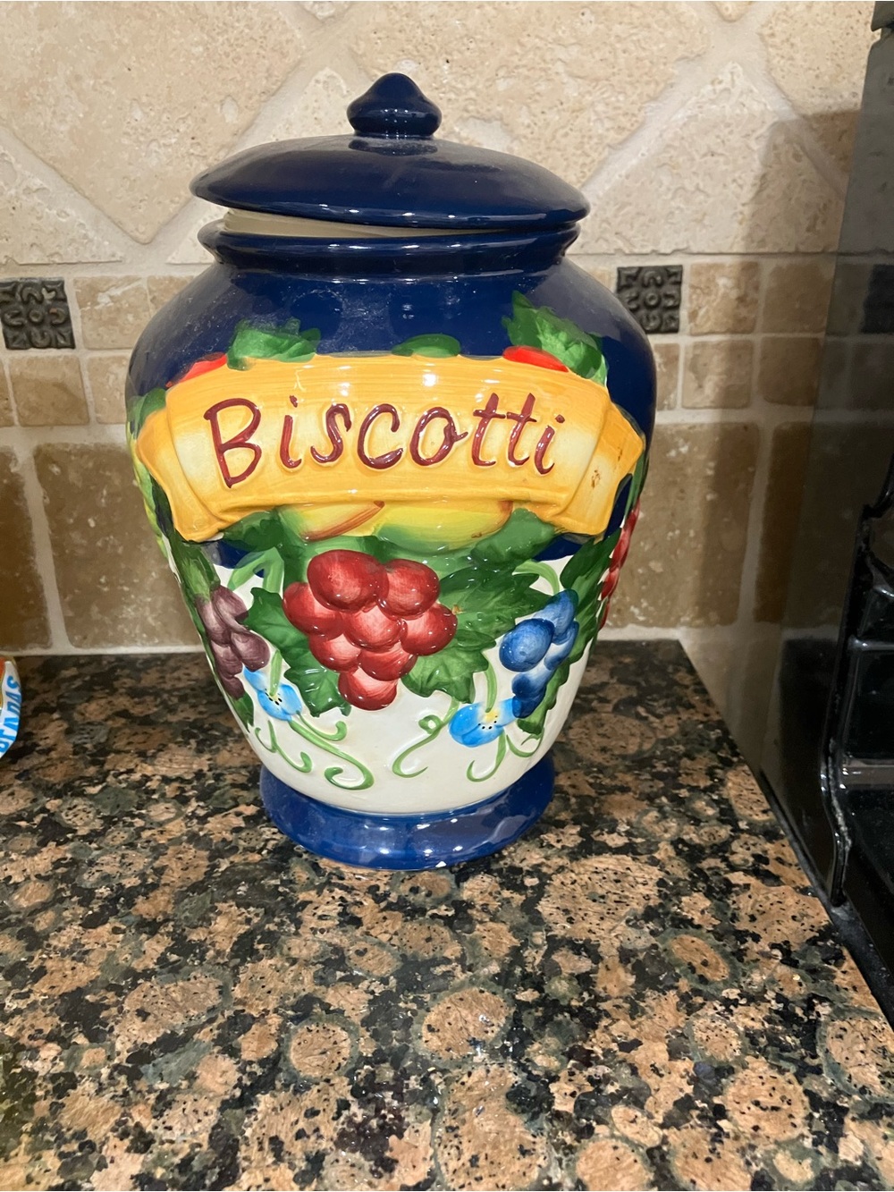Kitchen Biscotti Jar - Picture 1 of 5